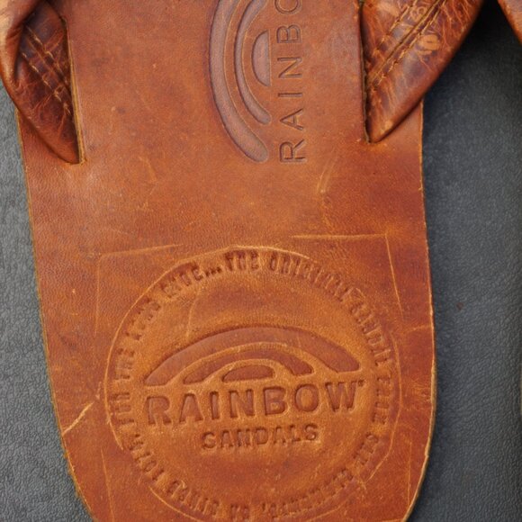 NWT Rainbow sandals for men in Tahitian Tan color Size XXXL (13.5-15) main image 8